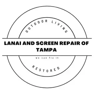 lanai and screens tampa florida logo